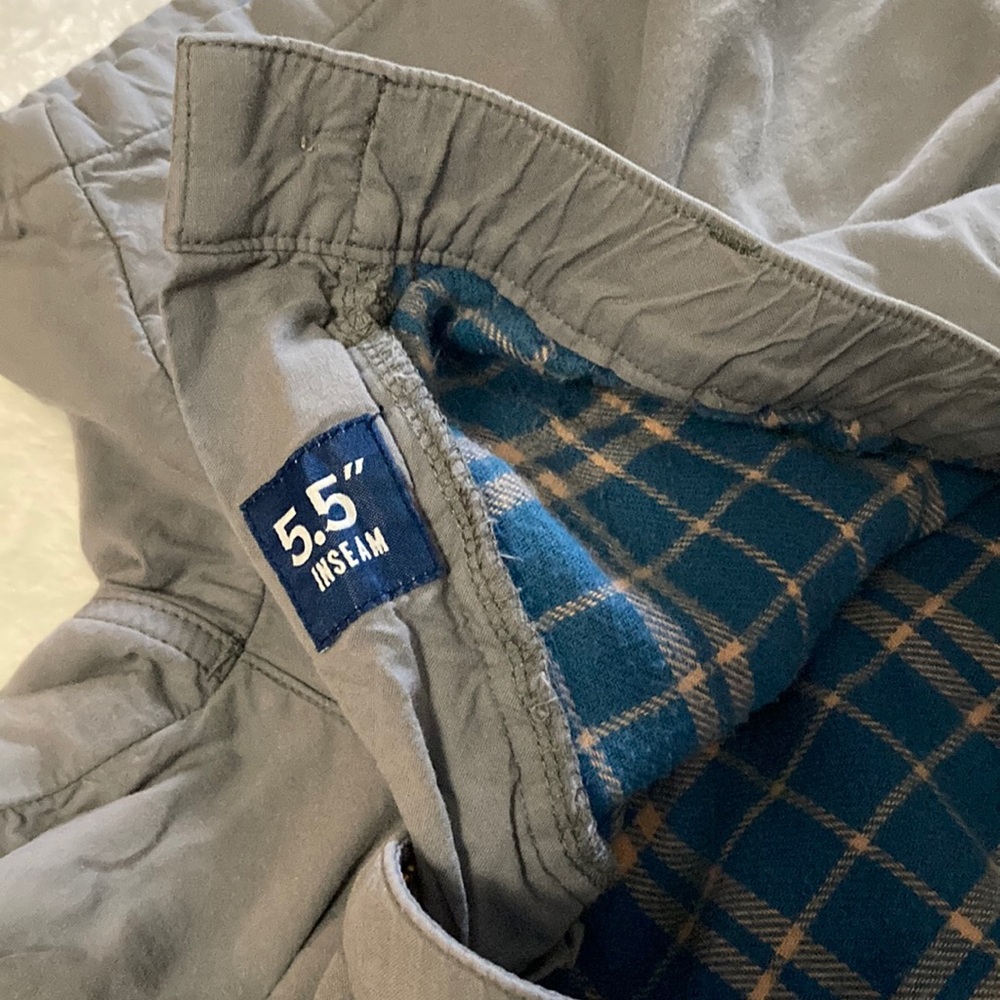 Light blue shorts, size medium